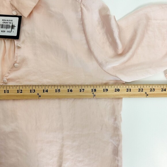 NWT Paige Resa Satin Blouse Small - Picture 14 of 15